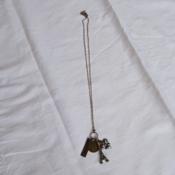 DONATED! Urban Outfitters Paris Necklace - Picture 3 of 4